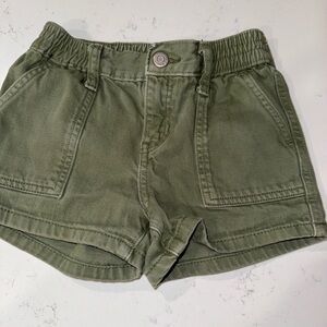 Old Navy Elasticized Waist Workwear Non-Stretch Jean Shorts for Girls Sz 7